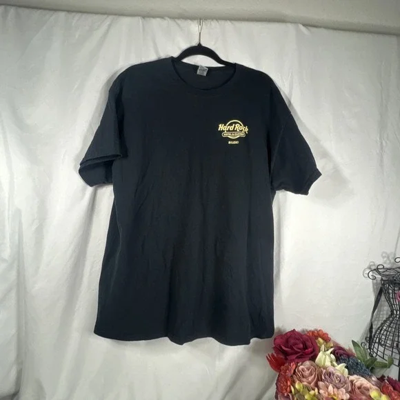 T-shirt Hard Rock Hotel Casino BILOXI XL Black "Time To Play", Guitar, - Picture 4 of 12